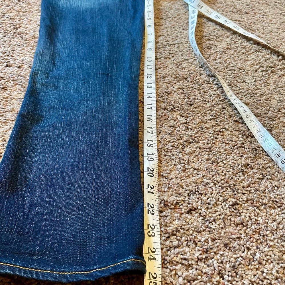 American Eagle Super Stretch Artist Crop Dark Wash Jeans. Size 6 - Picture 10 of 10